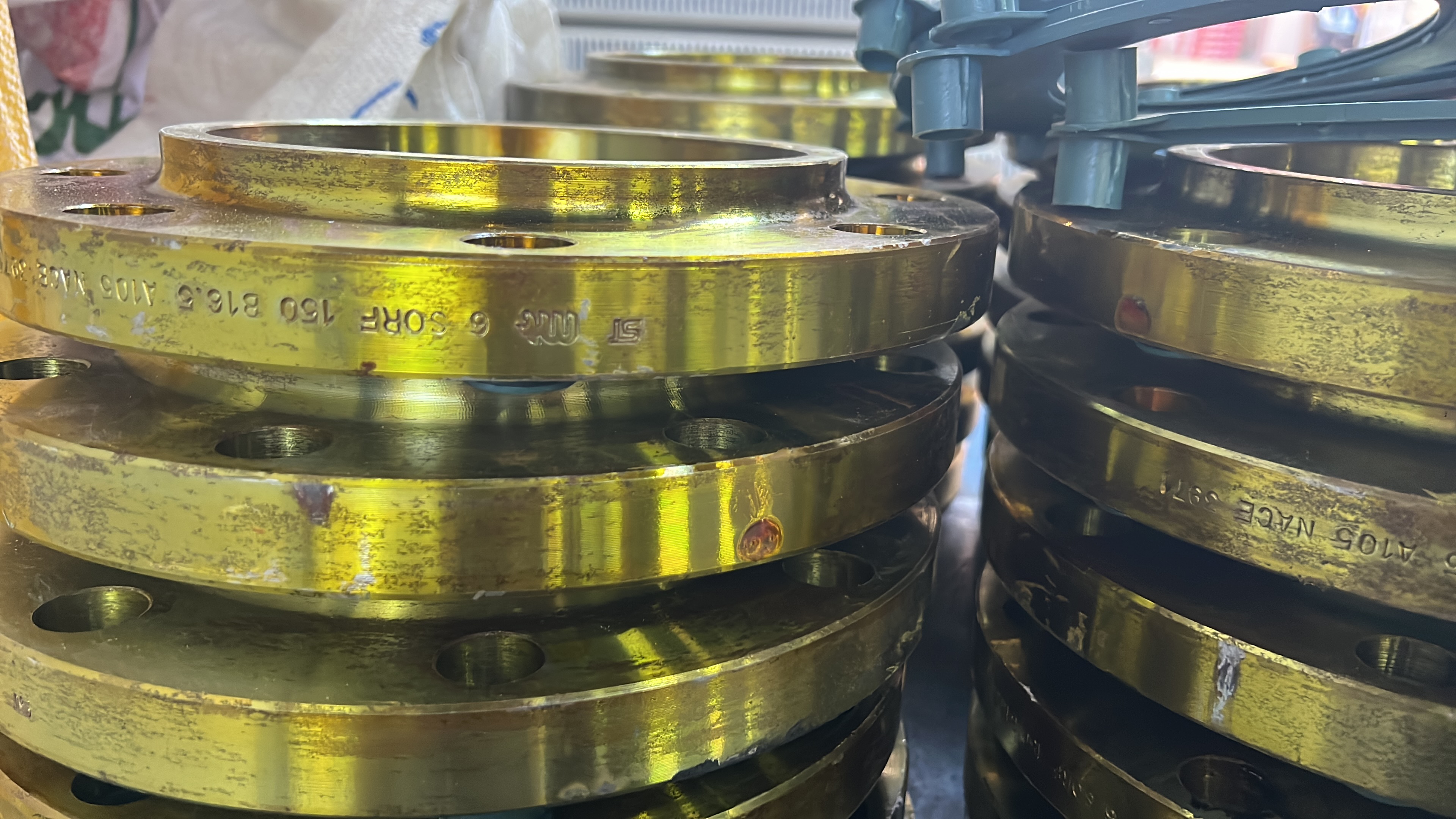 فلنج اسلیپون فولادی A105 کلاس 150