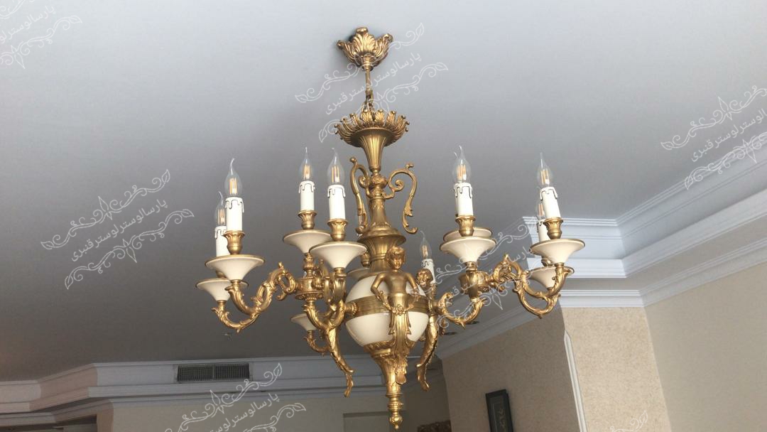 لوستر12شعله بارسلونی جدید/09121868896