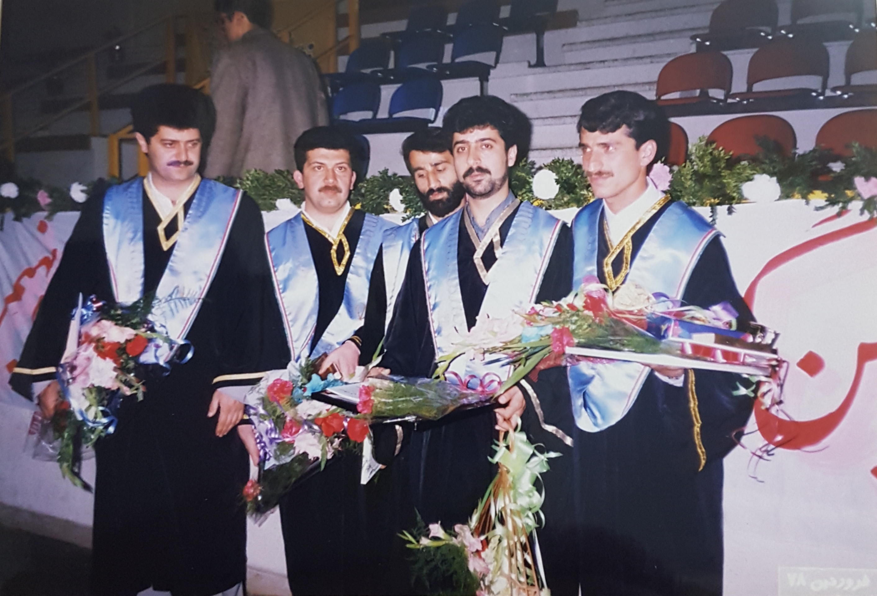 مراسم فارغ اتحصیلی دکتر محسن آقاپور