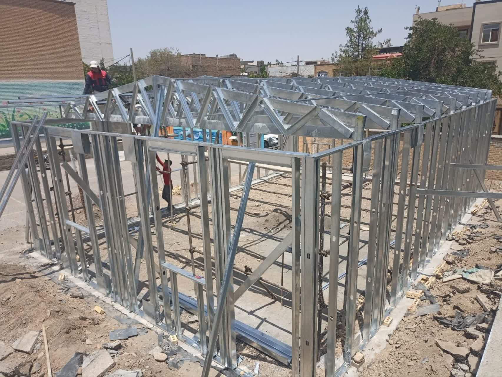احداث نمازخانه دبیرستان حمزه سید الشهدا