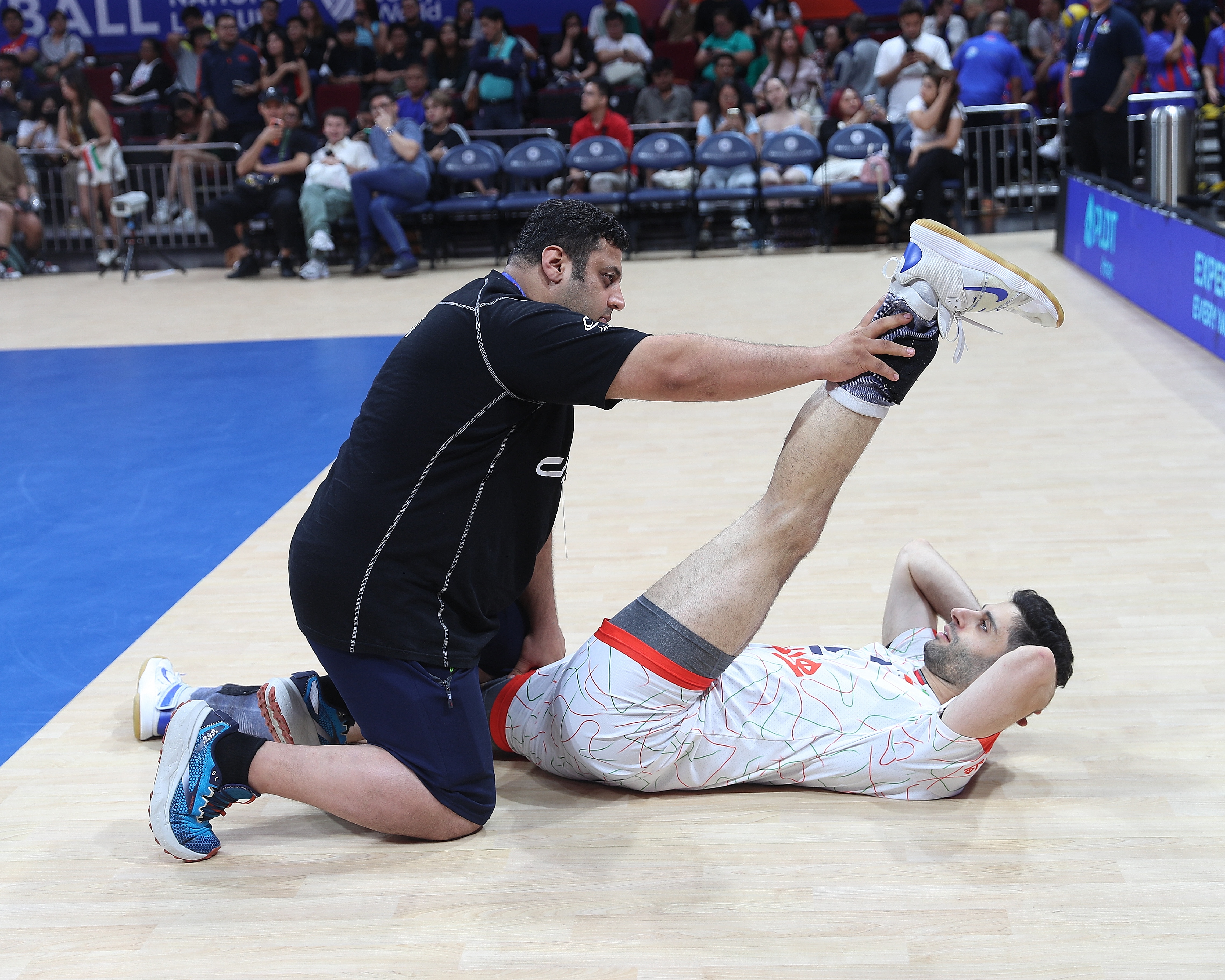 محمد ناصر نقره ماسور تیم ملی والیبال2024