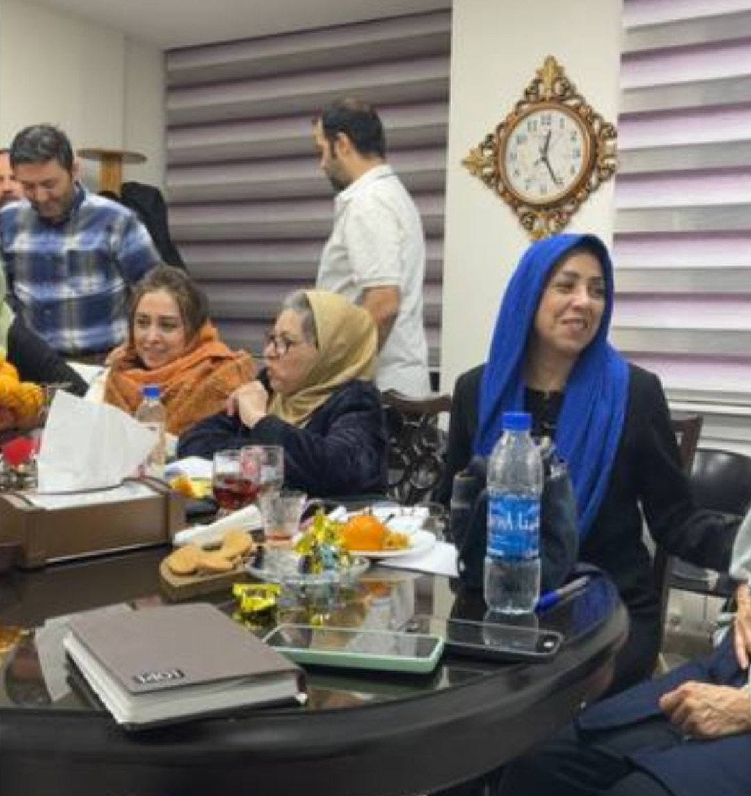 جلسه با همکاران