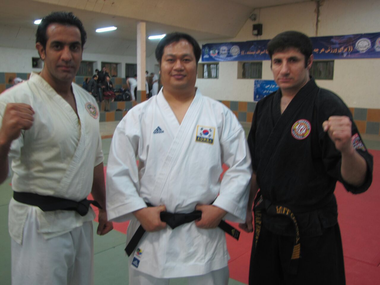 مربی تیم کیک بوکسینگ کره جنوبی