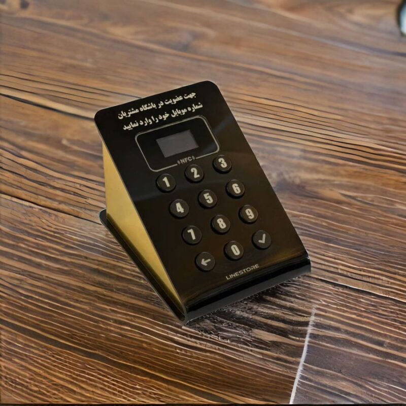 دستگاه ثبت شماره مشتری مدل دلتا پلاس