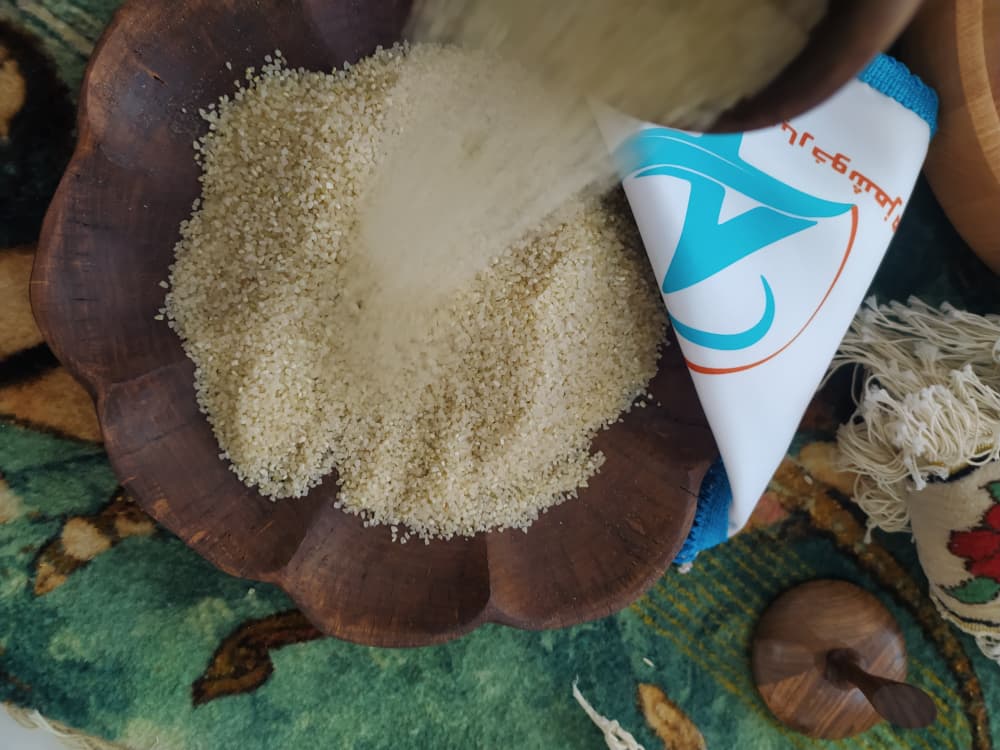 برنج نیمدانه محلی آسا خشکبار