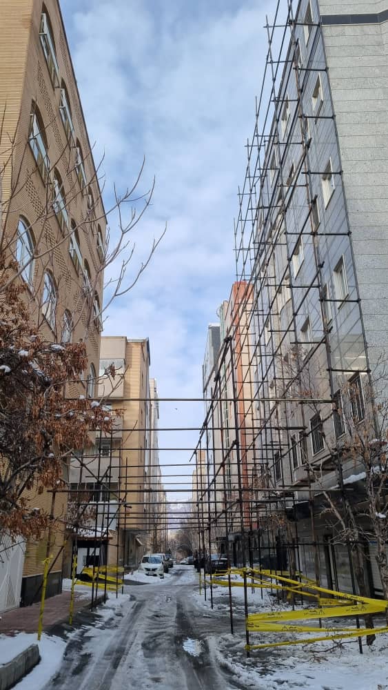 نصب داربست فلزى در تبریز