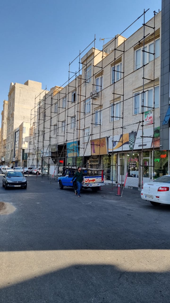 نصب داربست فلزی در تبریز