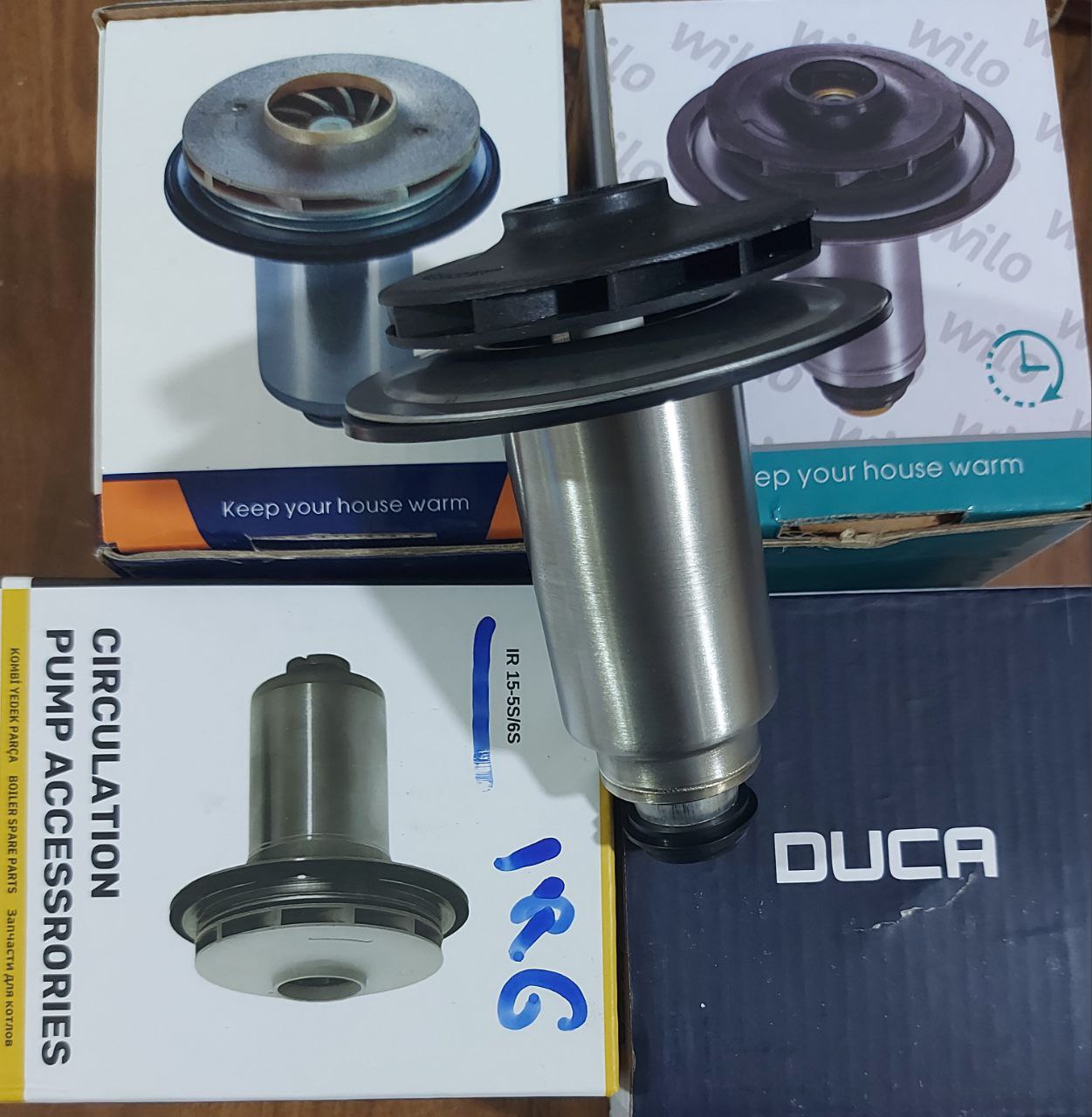 انواع روتور های پمپ پکیج