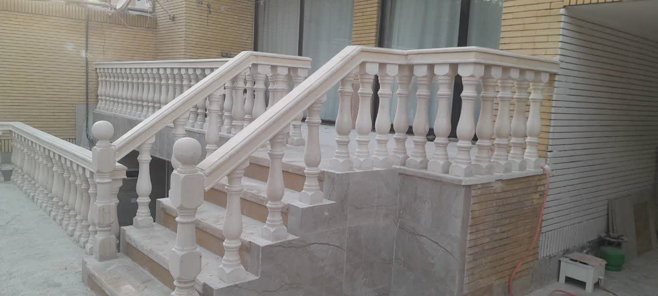 انواع نرده سنگی , زینت بخش باغ ,ویلا و منازل مسکونی