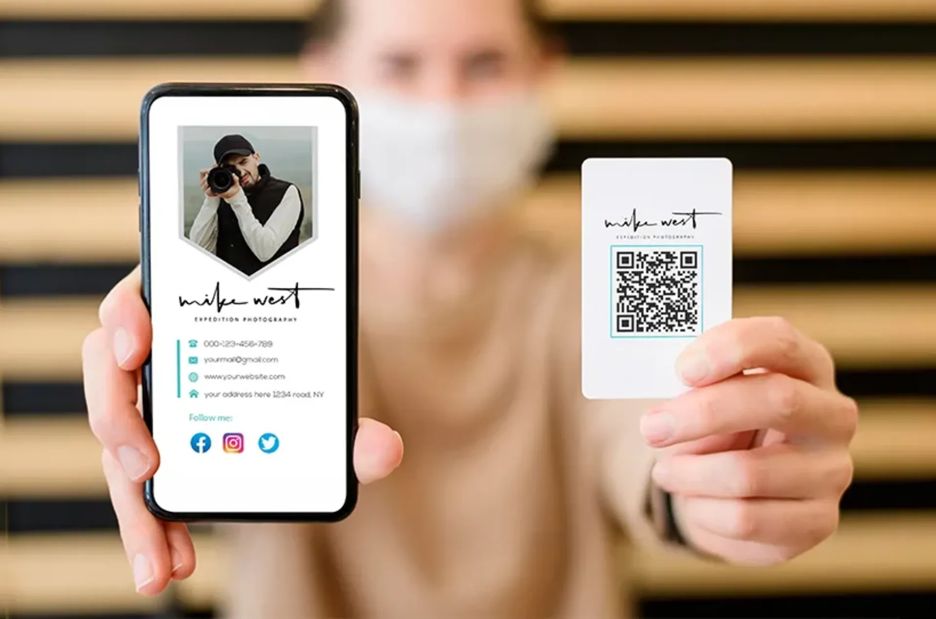 کارت ویزیت الکترونیکی