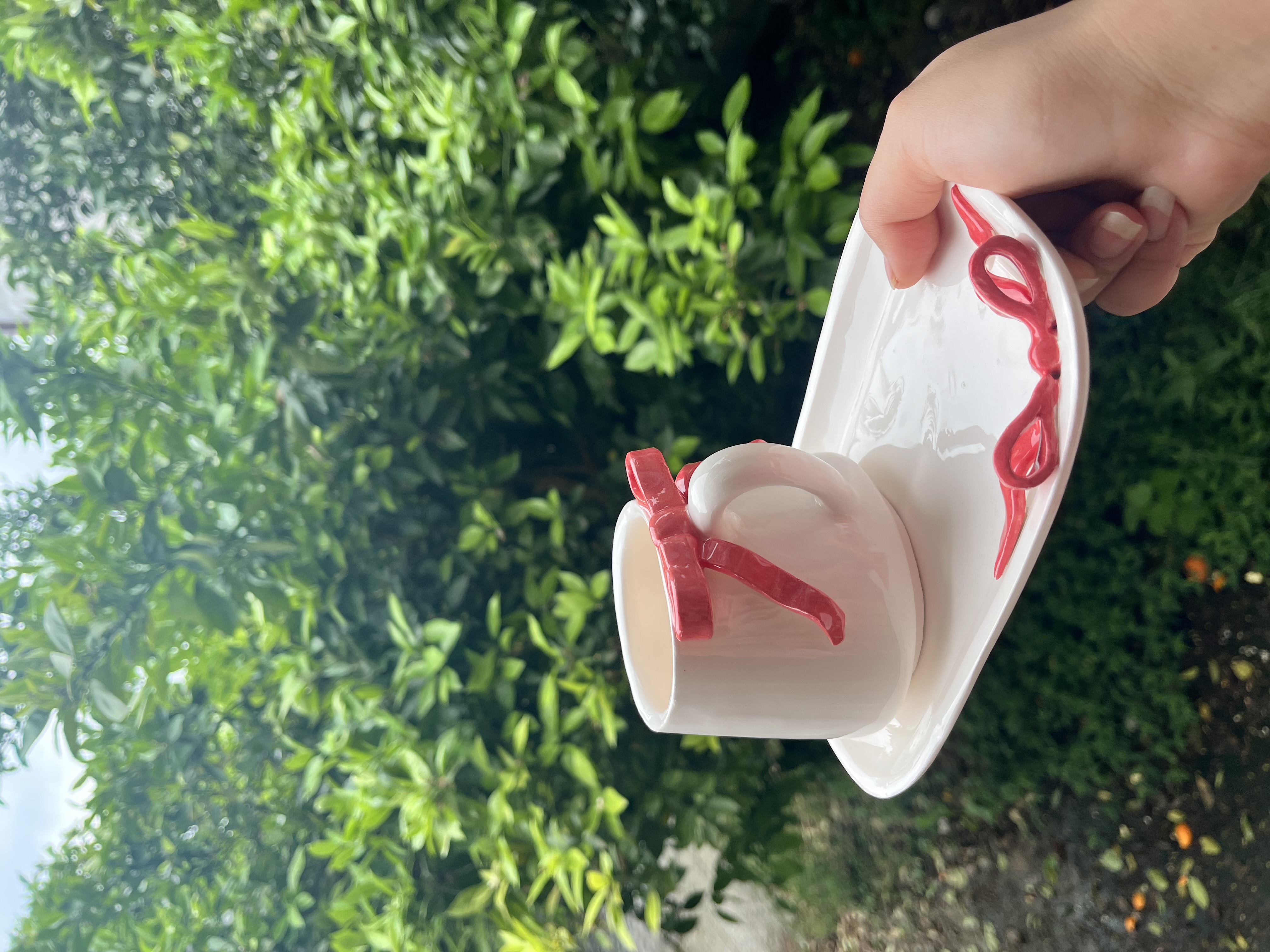 ماگ و پیش دستی سرامیکی