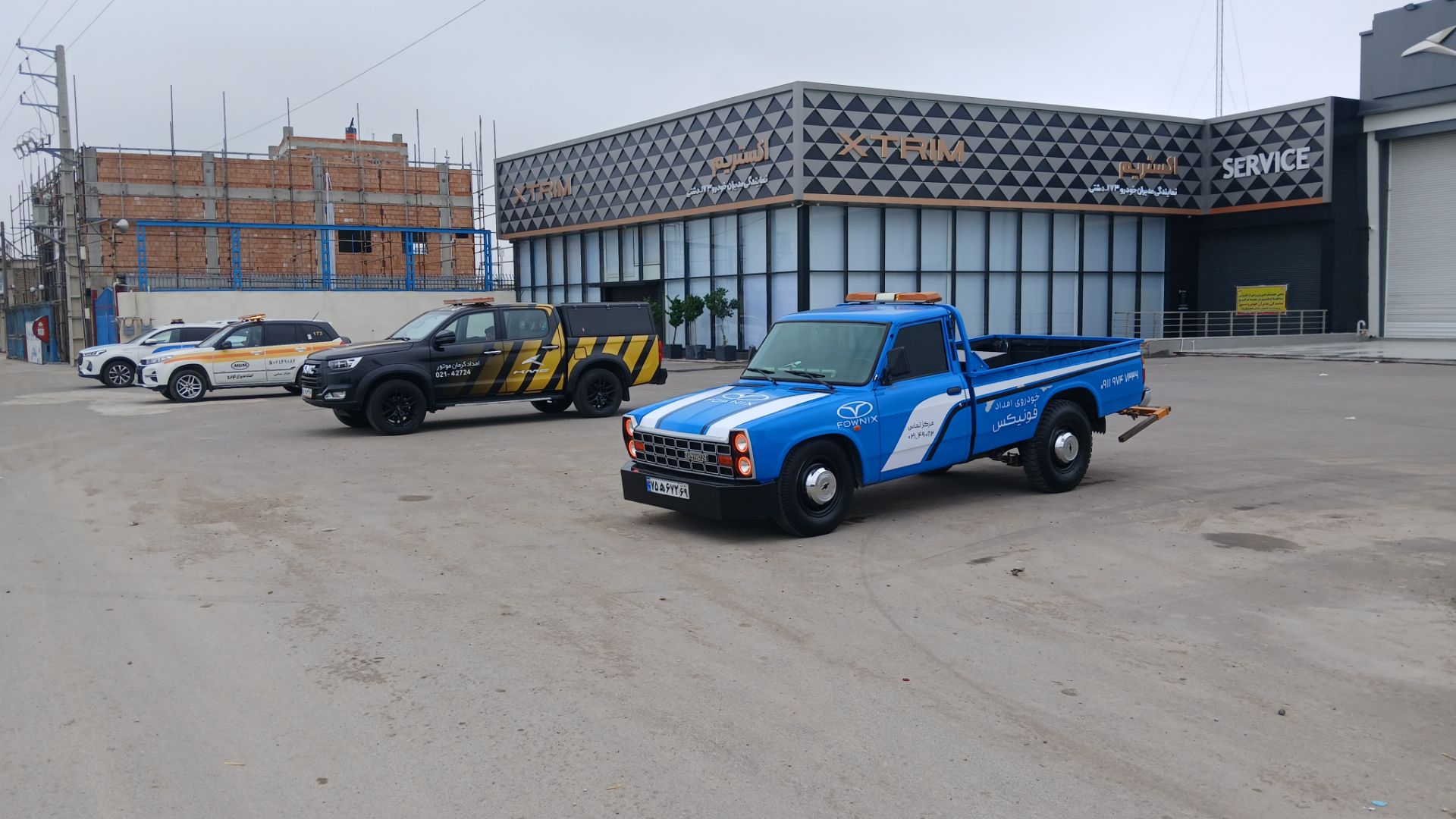 یدک کش شبانه روزی گنبد کاووس