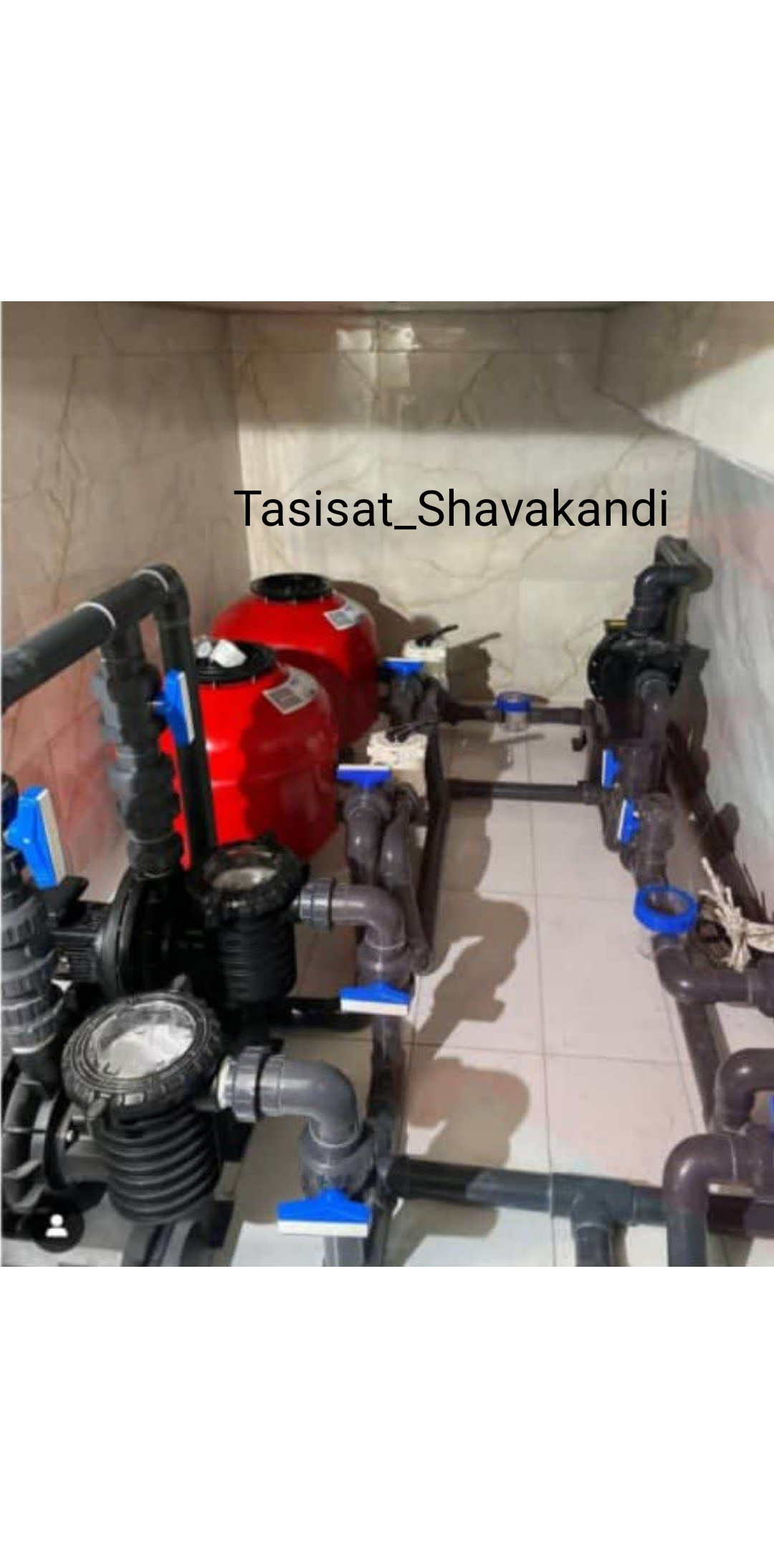 اجرای تاسیسات مجموعه های آبی
