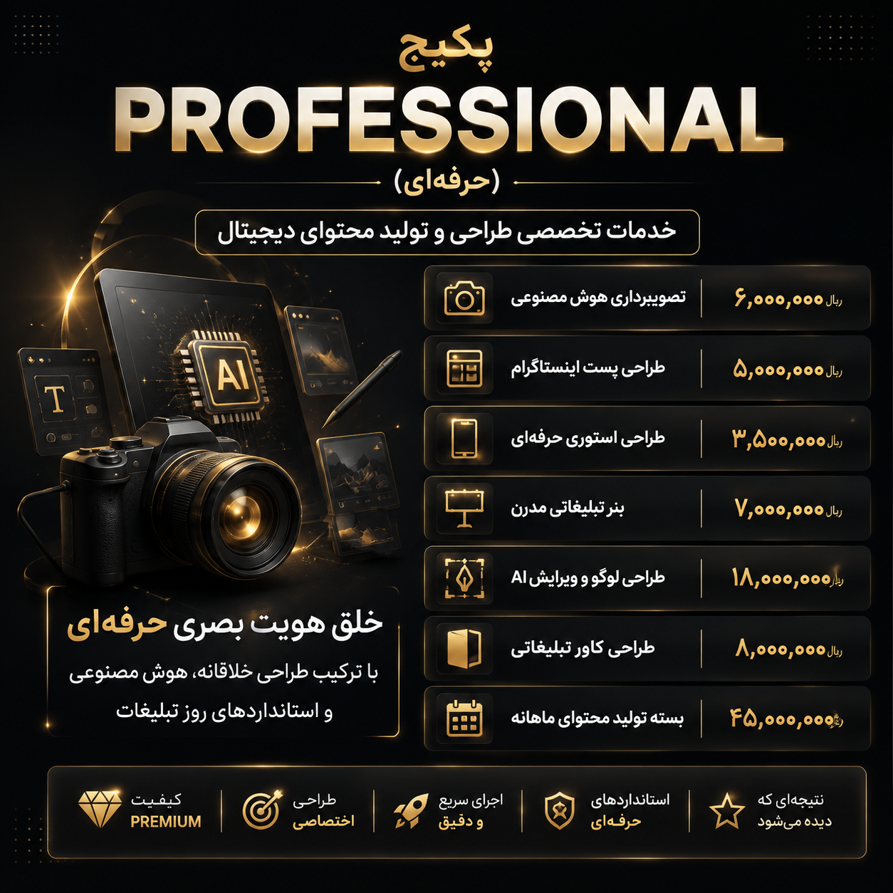 پرفیشنال هوش مصنوعی