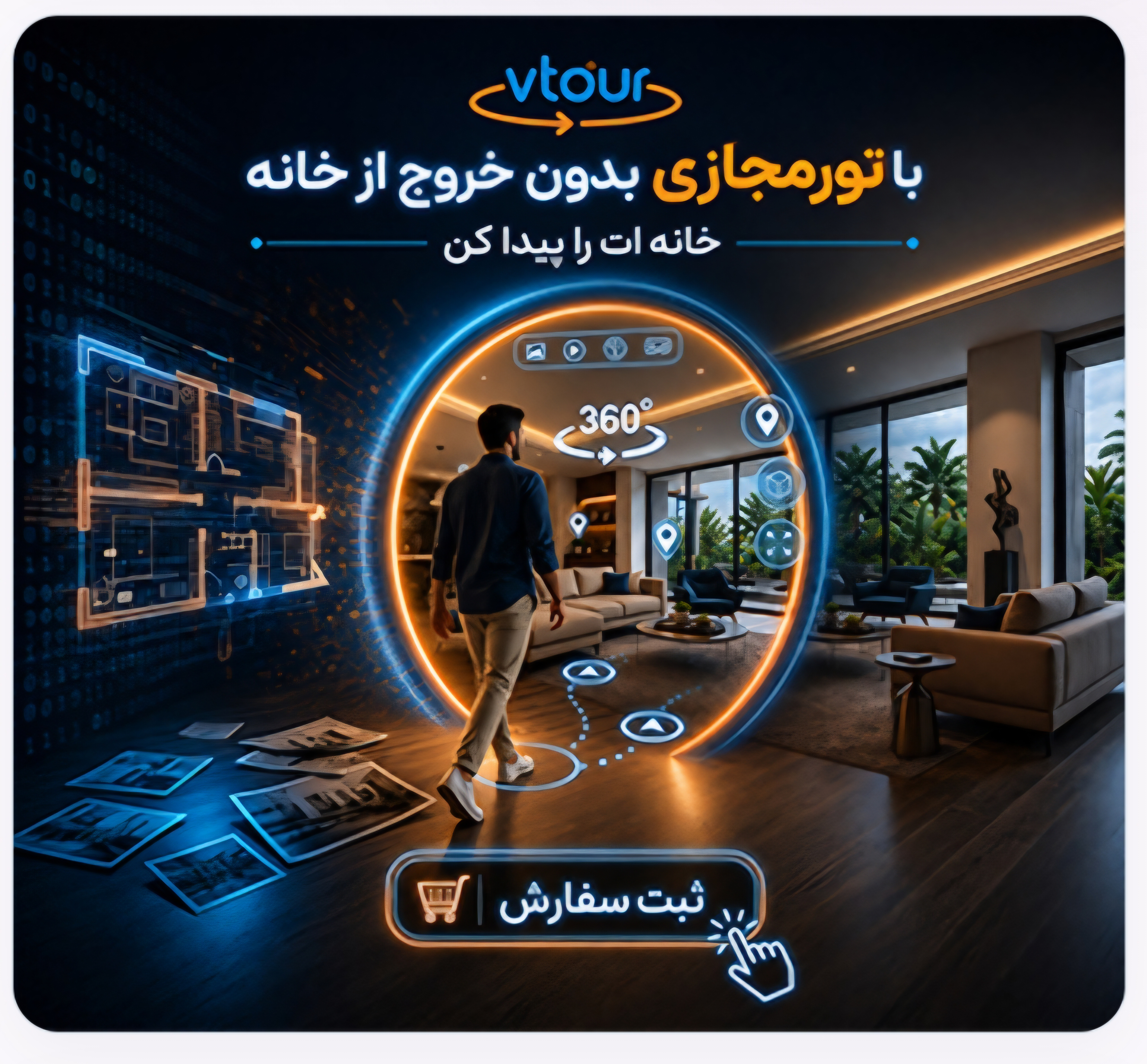 تور مجازی بدون خروج از خانه