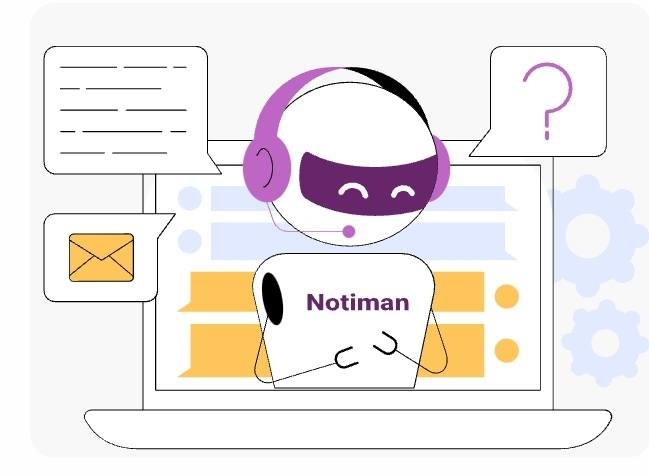 چت بات اختصاصی هوش مصنوعی Notiman
