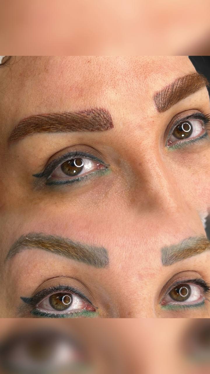خدمات ارایش داعم ابرو فیبروز 😍برای دیدن نمونه های بیشتر روی عکس کیلیک کنین☝🏻