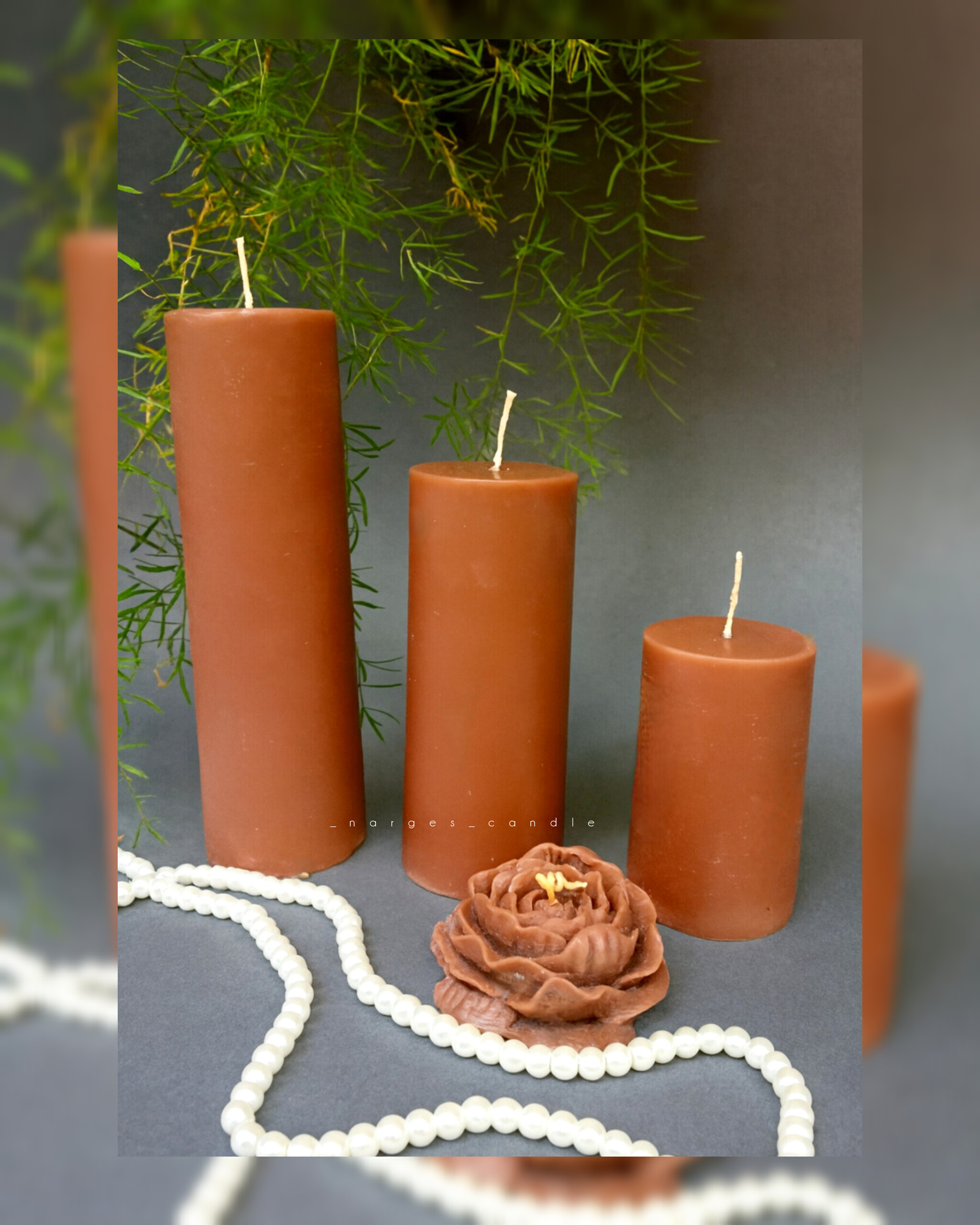 شمع استوانه ای 