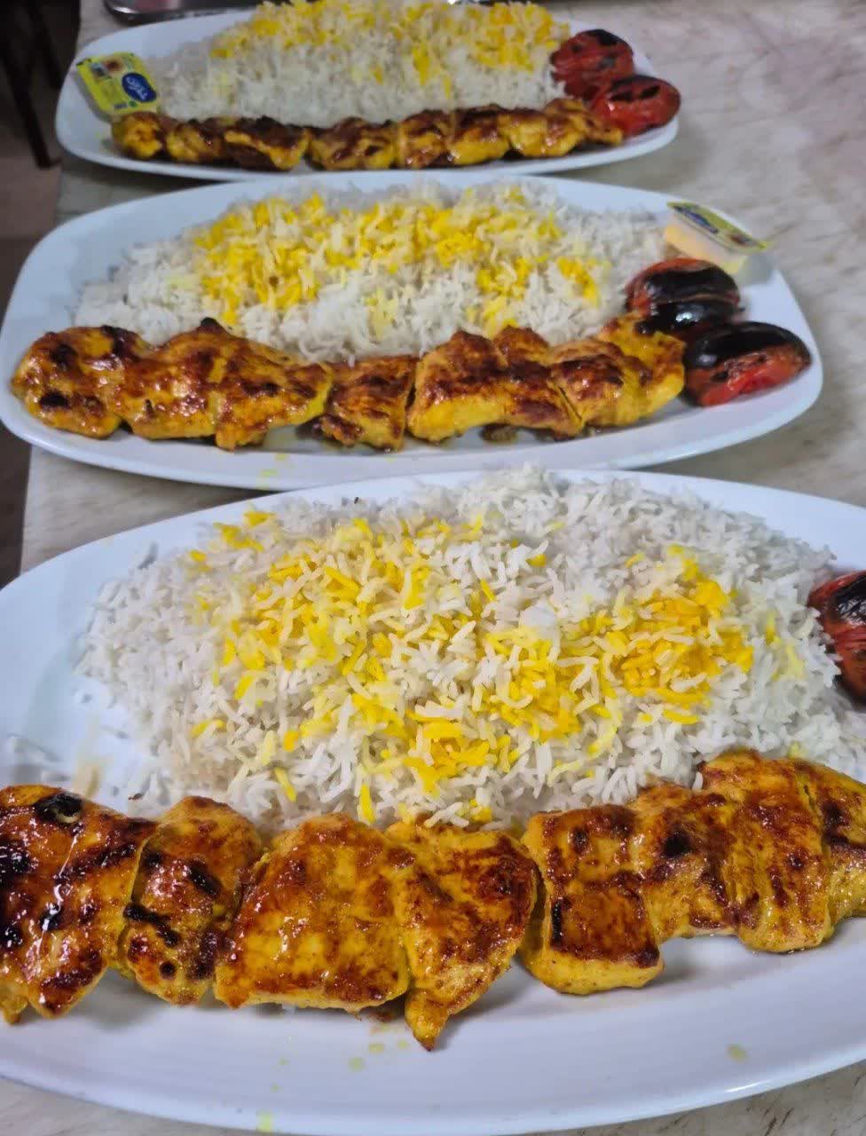 چلو جوجه کباب 