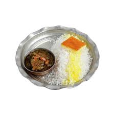 چلو قرمه سبزی