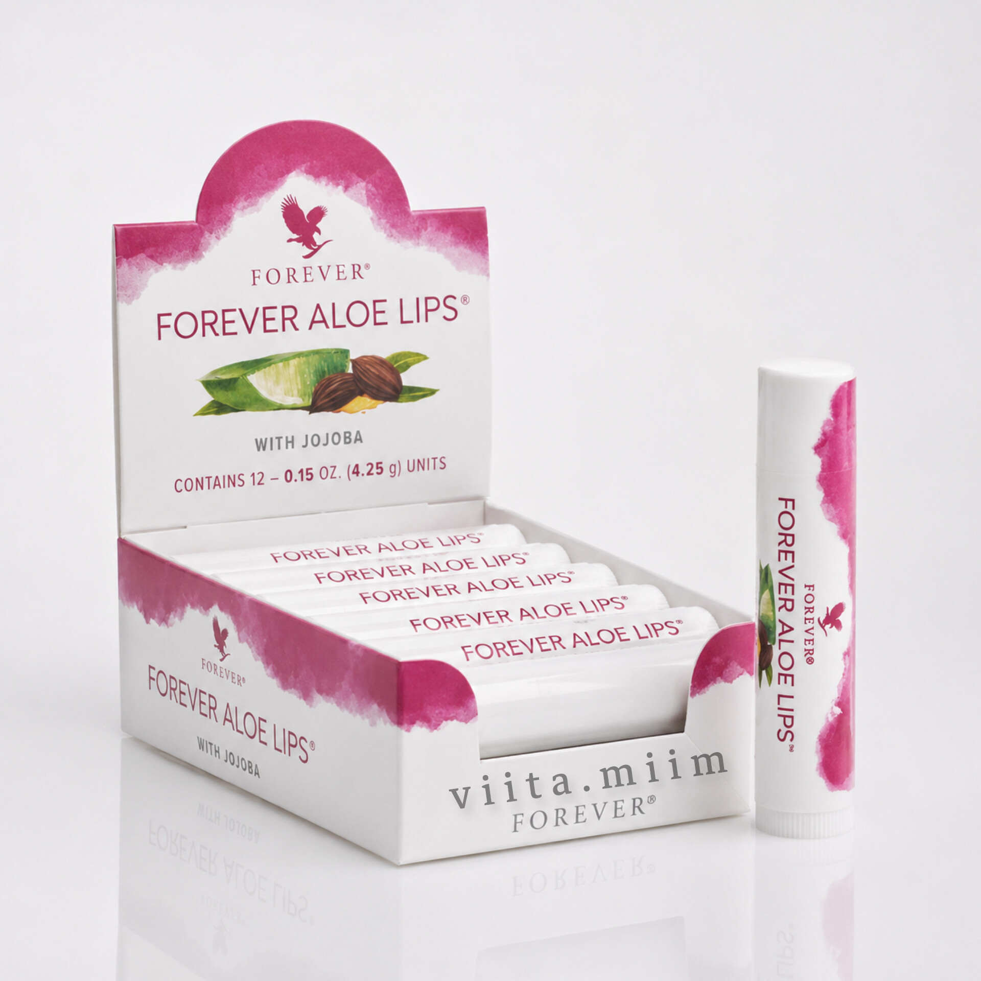 بالم لب / Forever Aloe Lips with Jojoba