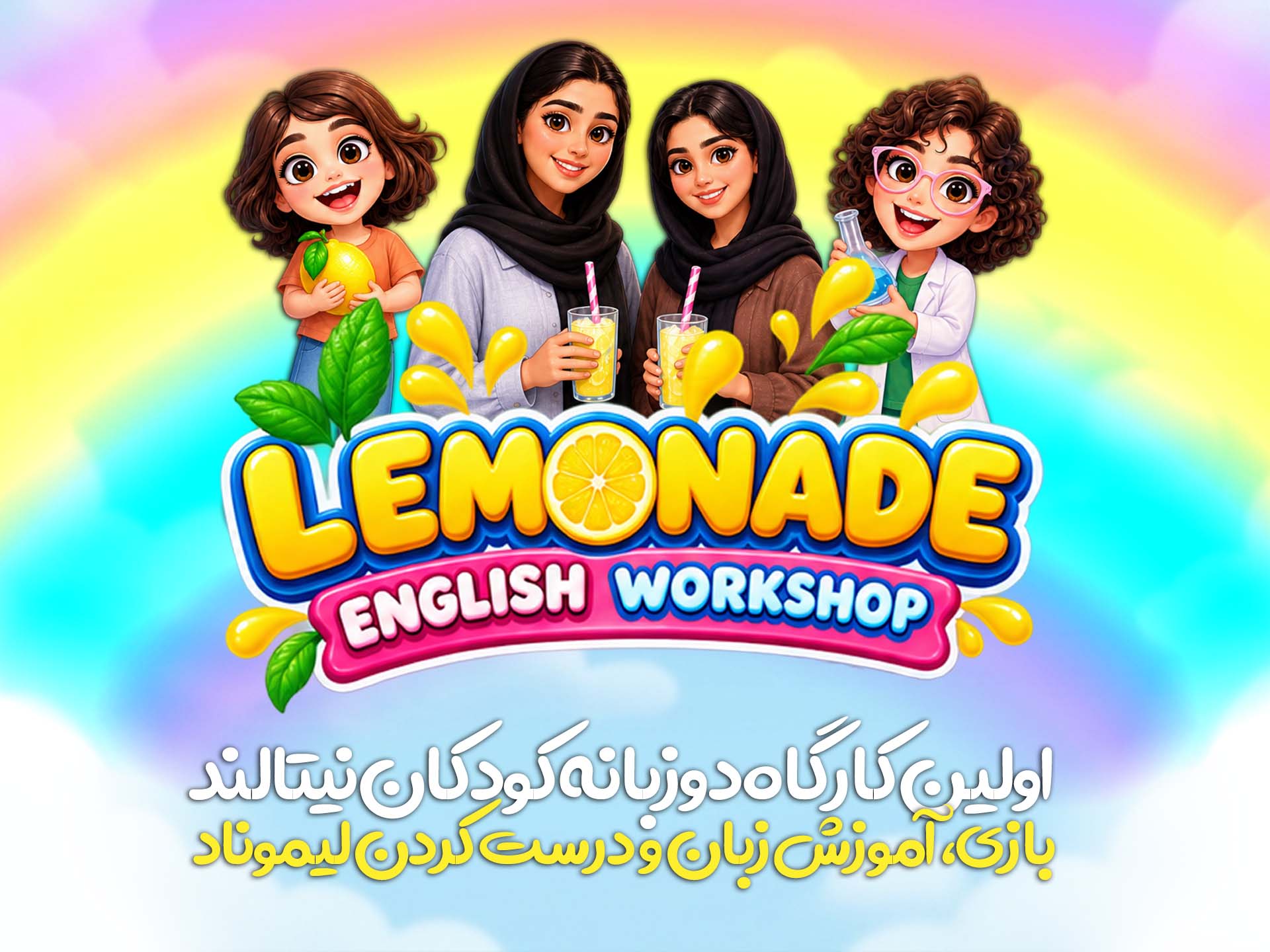 ورکشاپ دوزبانه لیموناد نیتالند