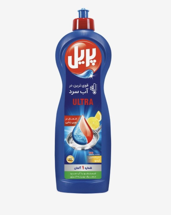 . مایع ظرفشویى Ultra Lemon اولترا پریل 1 کیلوکَرمى