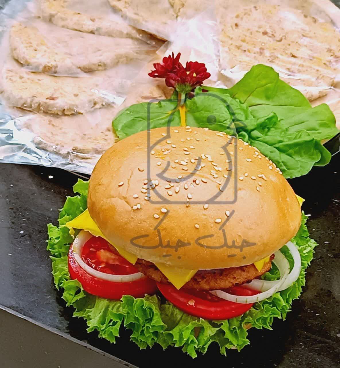 برگر مرغ