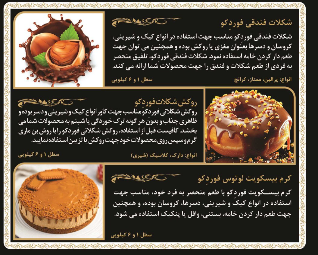 شکلات فندقی فوردکو