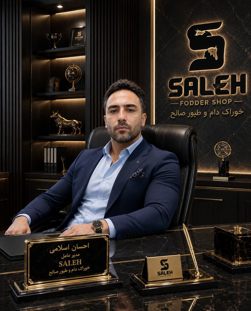 علوفه فروشی صالح