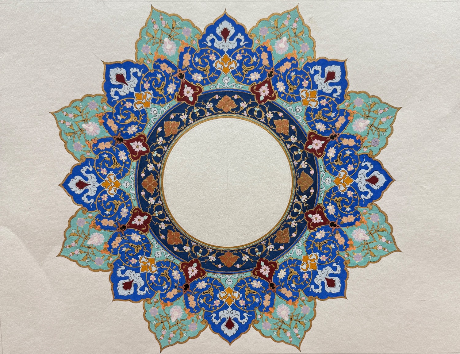 طراحی نقوش سنتی و تذهیب