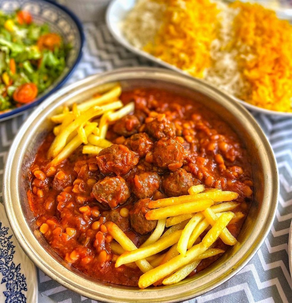 چلو قیمه