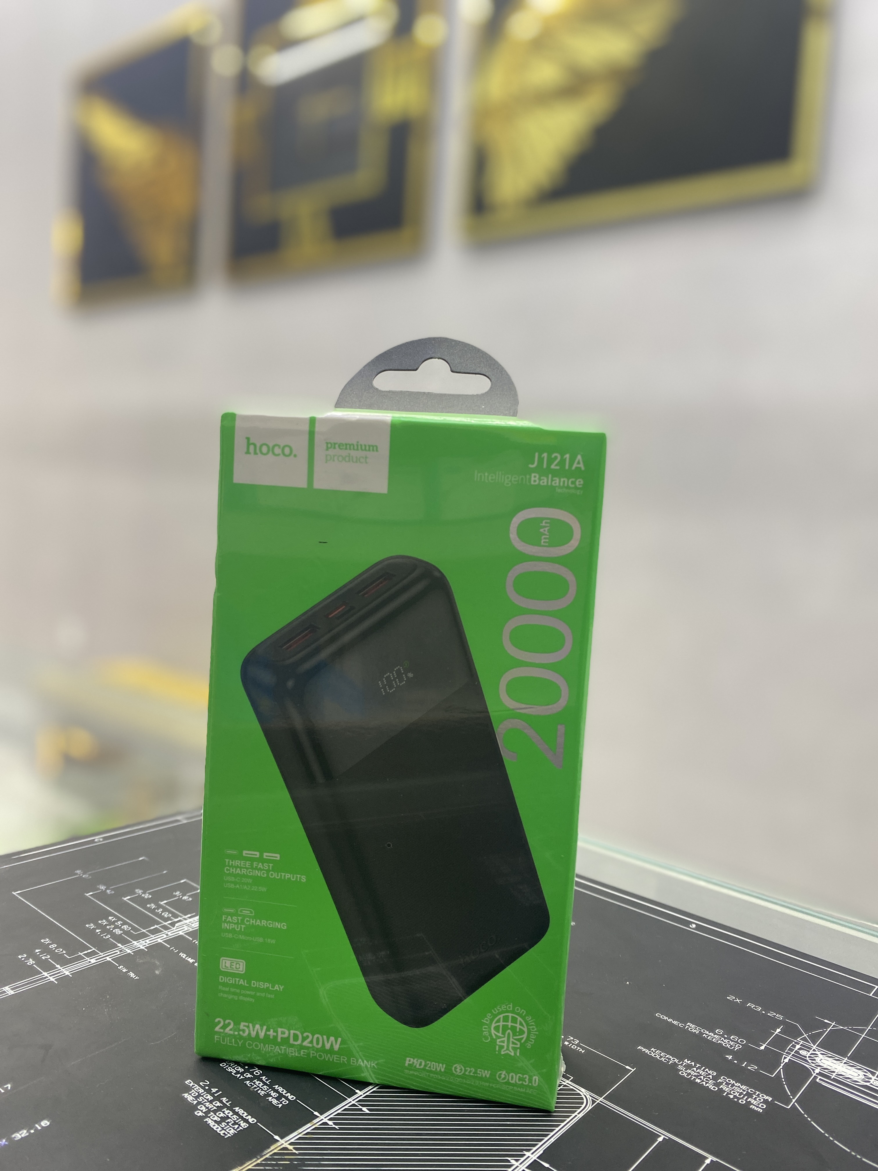 پاوربانک20000🌱 برند هوکو hoco