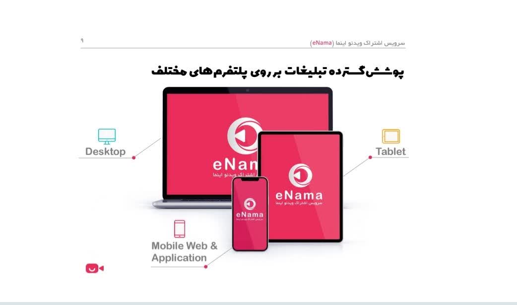 سرویس اشتراک ویدیو اینما