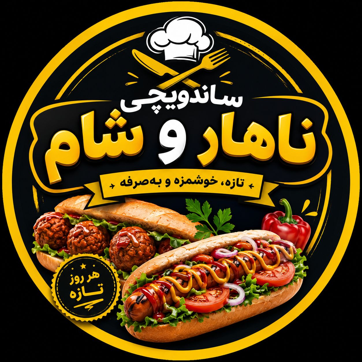 فست فود ناهار و شام 