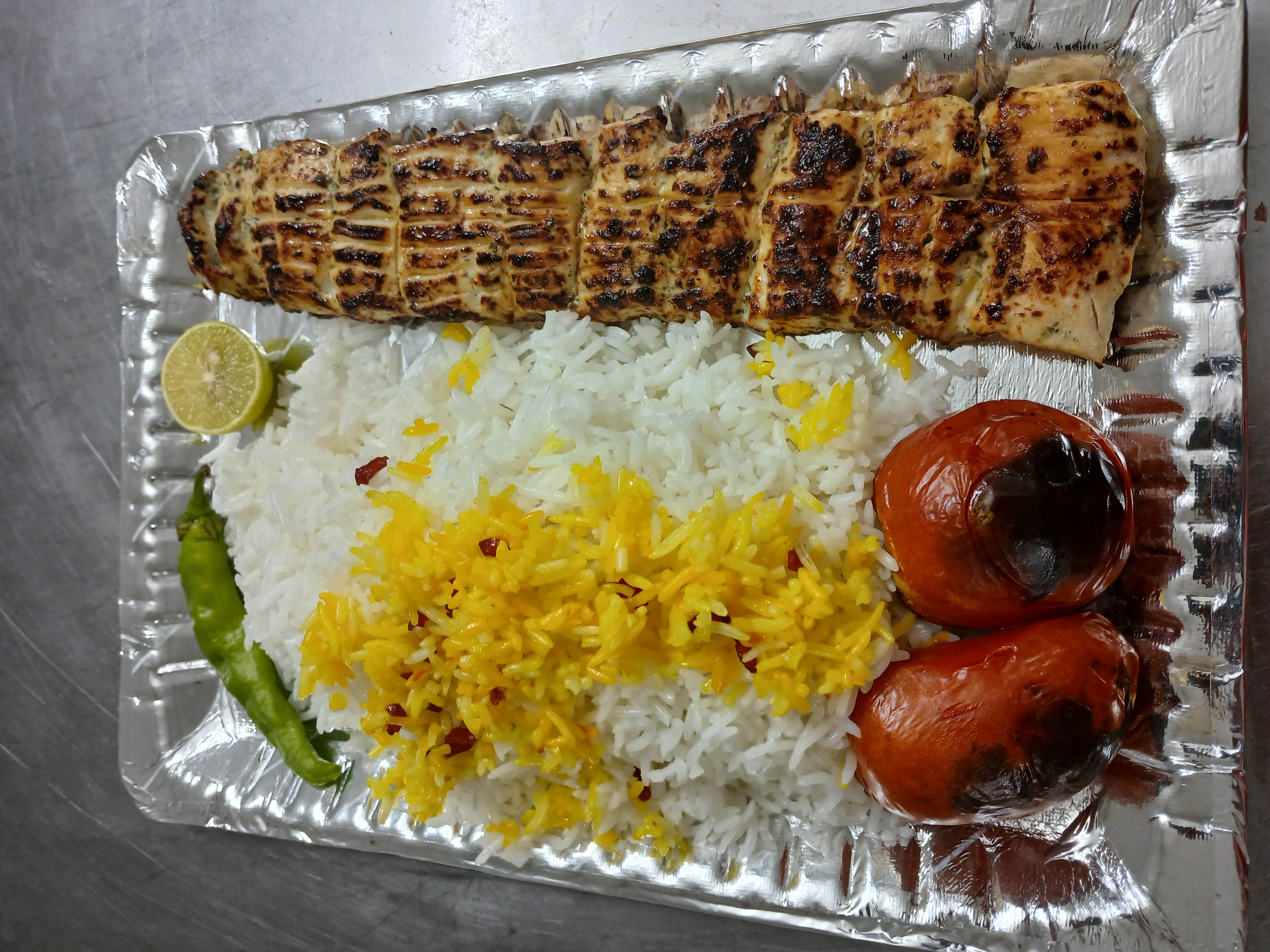 چلو جوجه مخصوص ماستی