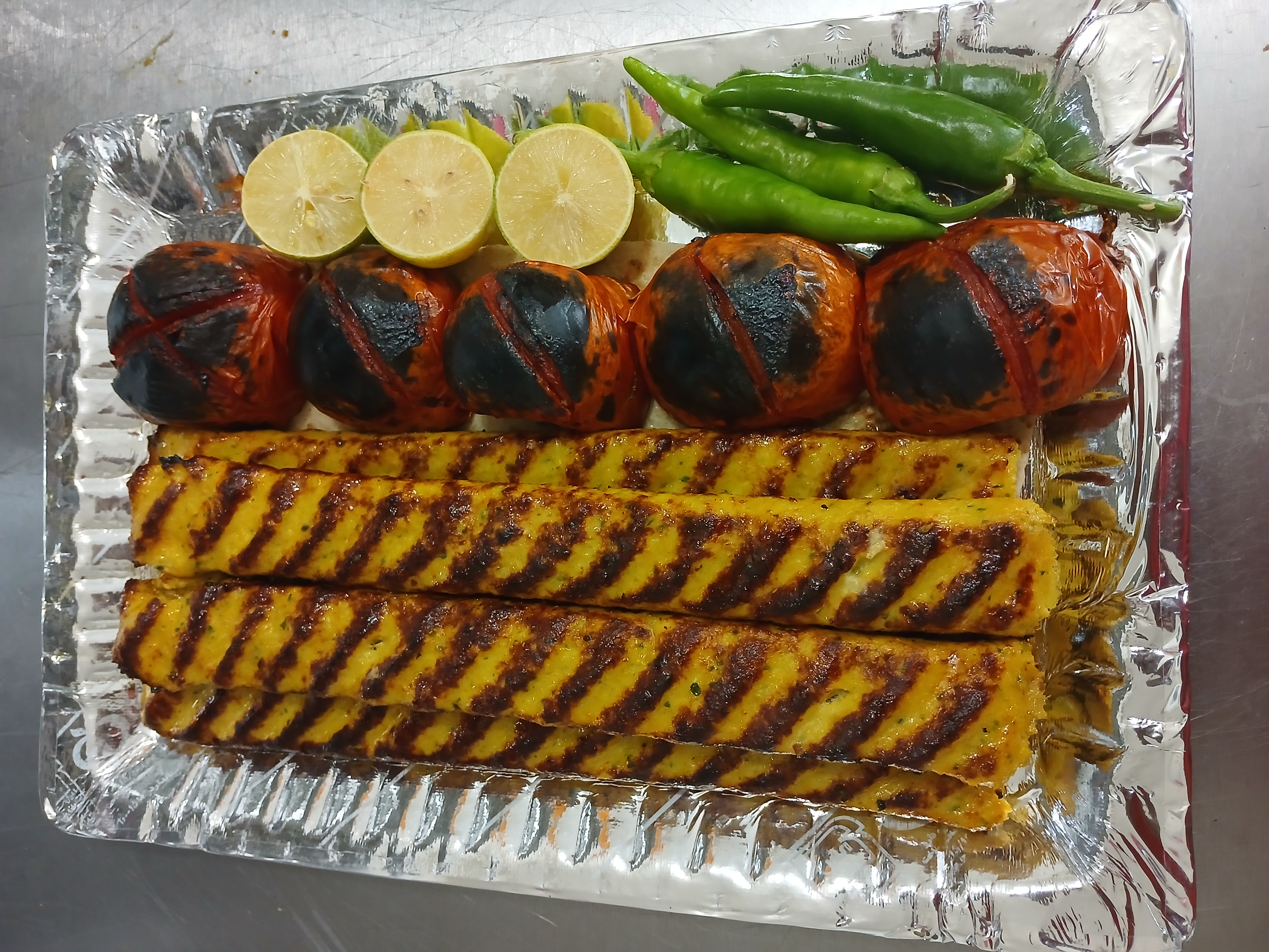 کوبیده مرغ سیخی 