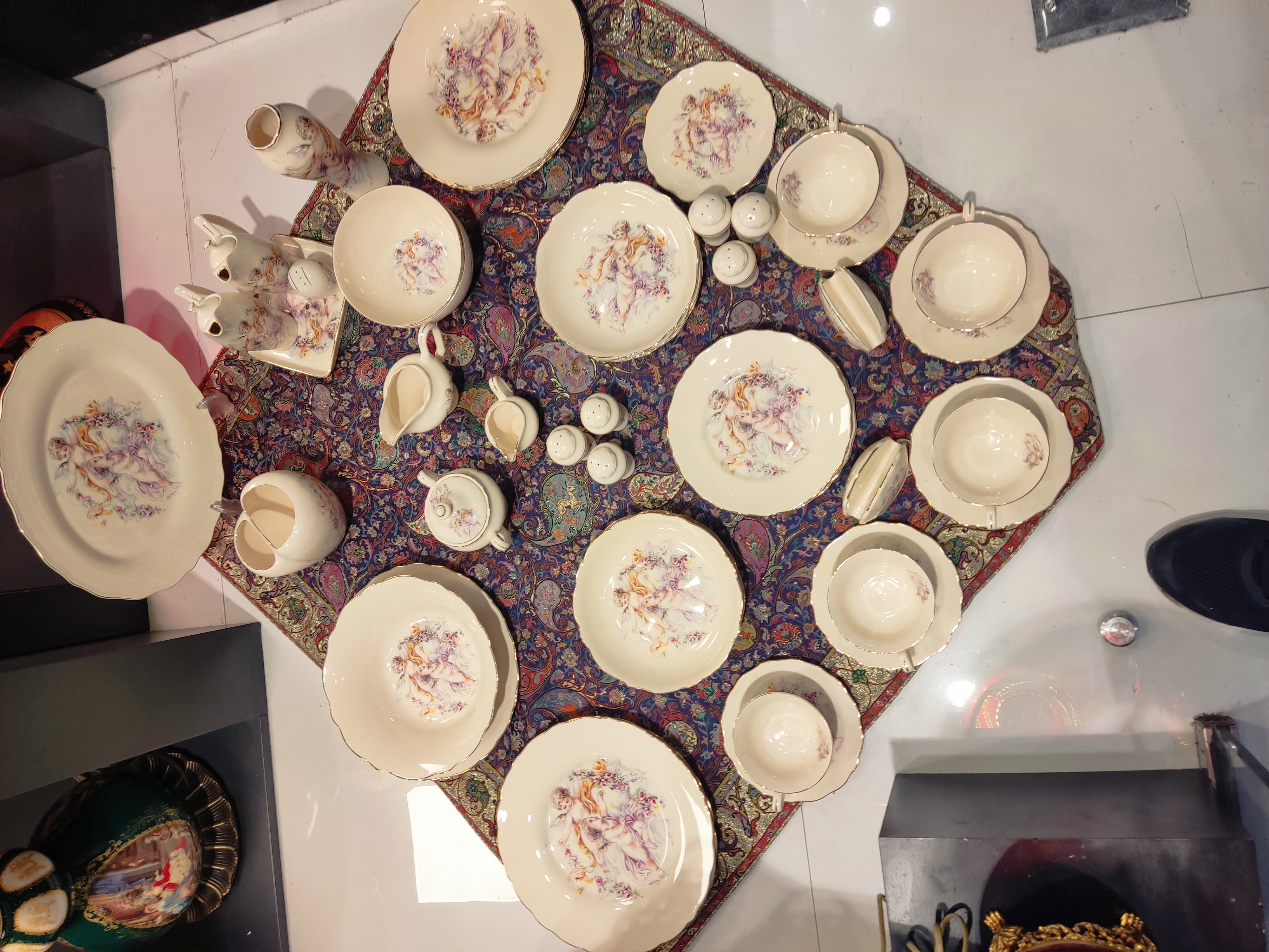 گلدان سفالی آنتیک
