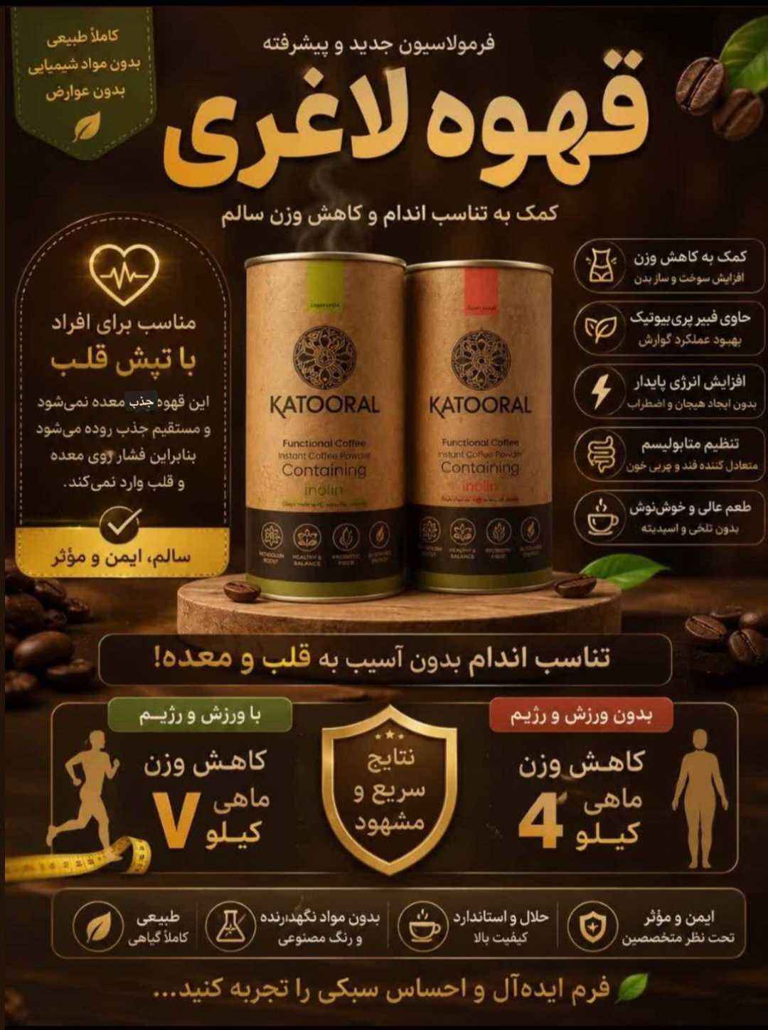 قهوه لاغری و کلاژن