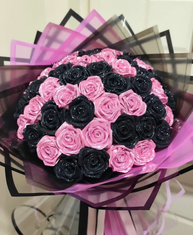 انواع دسته گل رز شاین دار