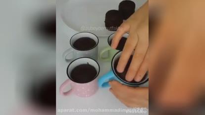 اموزش کاپکیک خوشمزه🤩🤩😋😋