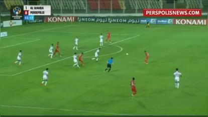 خلاصه بازی برگشت الوحده 1--0 پرسپولیس