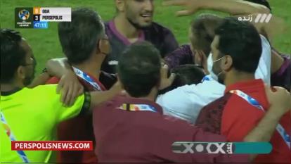 گل سوم پرسپولیس به گوا توسط عیسی آل کثیر