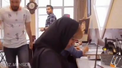 نقاشی سارا 5 ساله از رشت🤣🤣