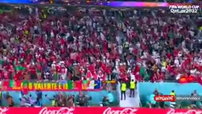🔺گل مراکش و هیجان فوق العاده گزارشگر عربی😂😂😂