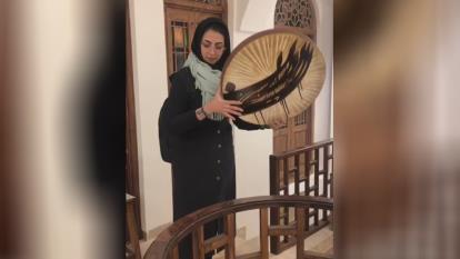 دف نوازی عالی توسط عاطفه آبیارپور