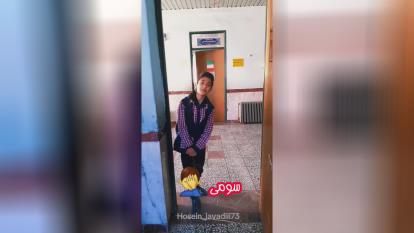 واکنش معلم به اومدن دانش آموزان شیطان کلاس