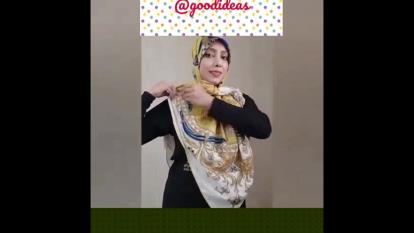 ایده بستن روسری