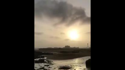 پدیده زیبای موج فشان چابهار