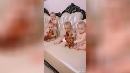 این کلیپ شاد از کودکان رو ببینید حالتون خوب بشه